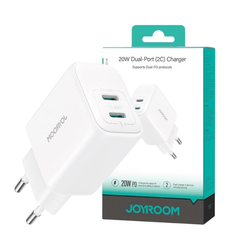 NÚCLEO JOYROOM JR-TCF05EU 1A1C 20W - Tuga Mobile