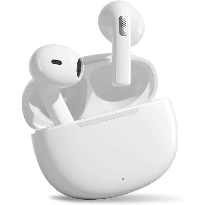 QCY T20 Branco – Fones de ouvido Bluetooth