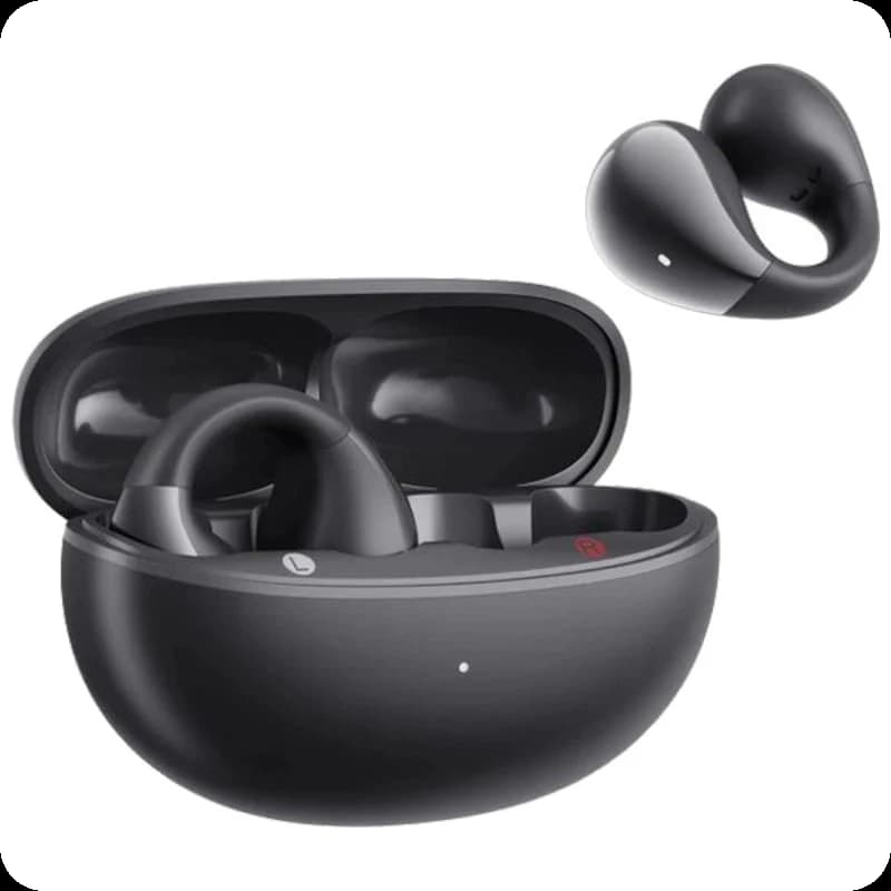 QCY Crossky Clip C30 Preto - Auriculares Bluetooth - Image 1