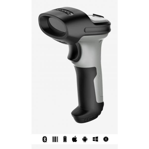 Intek Leitor Código de Barras BCST-70 Portátil 1D Laser Sem Fios Bluetooth