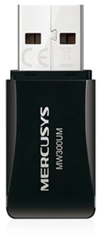 Adaptador USB Mercusys MW300UM Wi-Fi N300 Nano