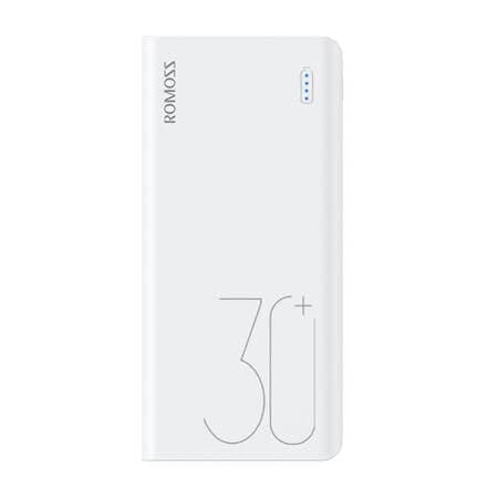 POWERBANK ROMOSS SENSE 8+ 30000MAH BRANCO