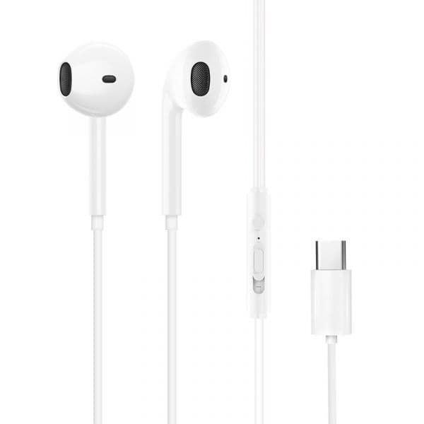 Dudao Auriculares USB Type-C White - 13903