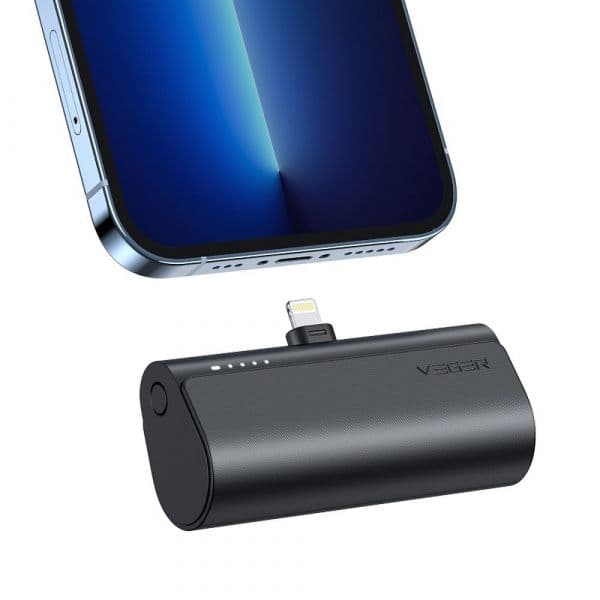 Powerbank Veger Plugon Lightning 5000mAh PD 20W Black