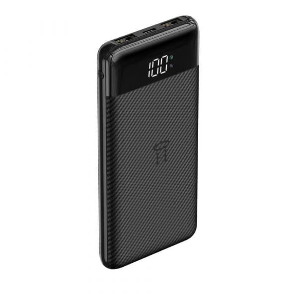 Powerbank Veger L11 10 000mAh Lcd Black (W1087)