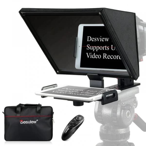 Desview Teleprompter Suporte Smartphone T12