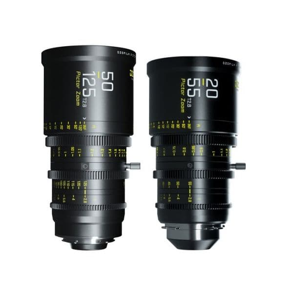 Objetiva DZOFILM Bundle Pictor 50-125 / 20-55 T 2.8 Preta Montagem EF/PL