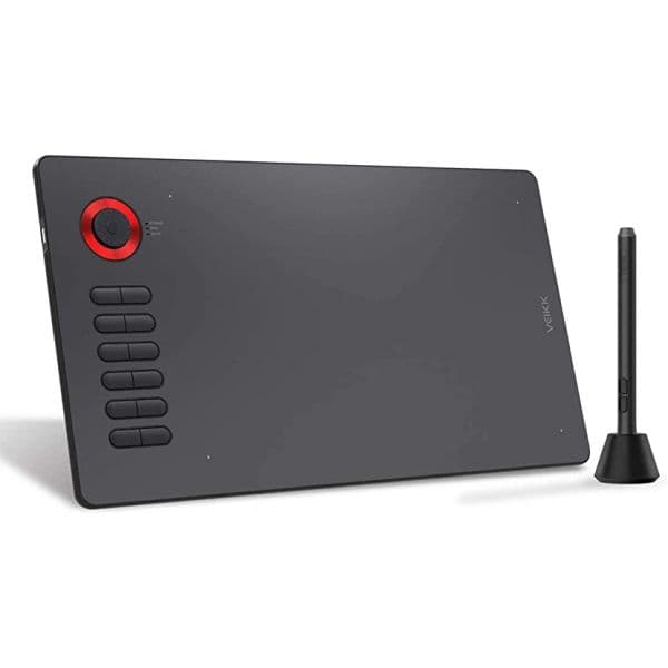 Veikk Tablet Gráfica A15 Pro Vermelho - VEIKKVE2633