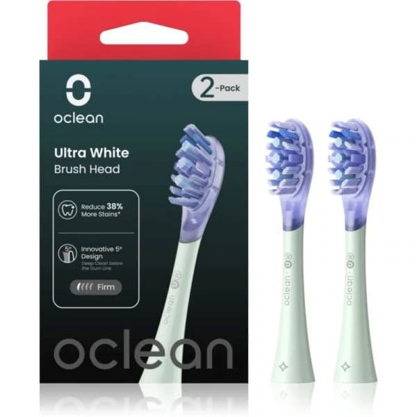 Oclean Ultra White Uw01 Cabeça Refill Green