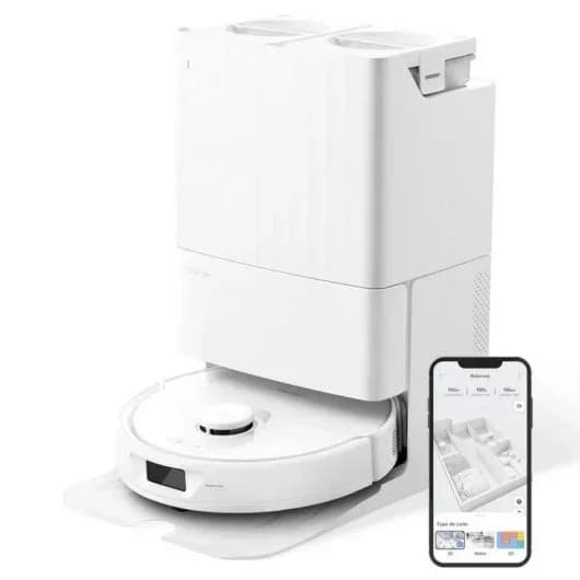 Roborock Q REVO Robot Aspirador com Base Multifunções Branco