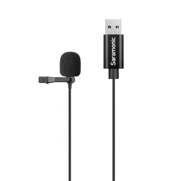 Saramonic Microfone De Lapela Sr-ulm10lUSB-A 2m Black
