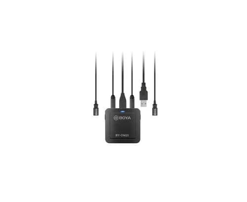 Boya Mic Digital Lavalier Ios Duplo - BY-DM20