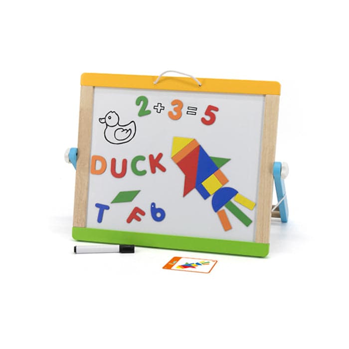 Quadro dupla-face com acessórios Viga