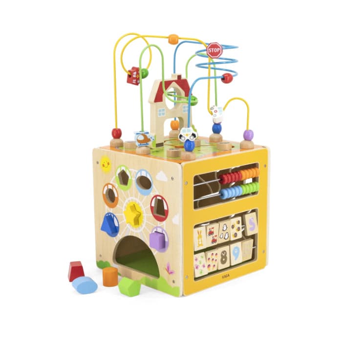 Caixa de brinquedos 5 em 1 Viga