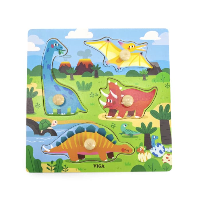 Puzzle Viga Dinossauros