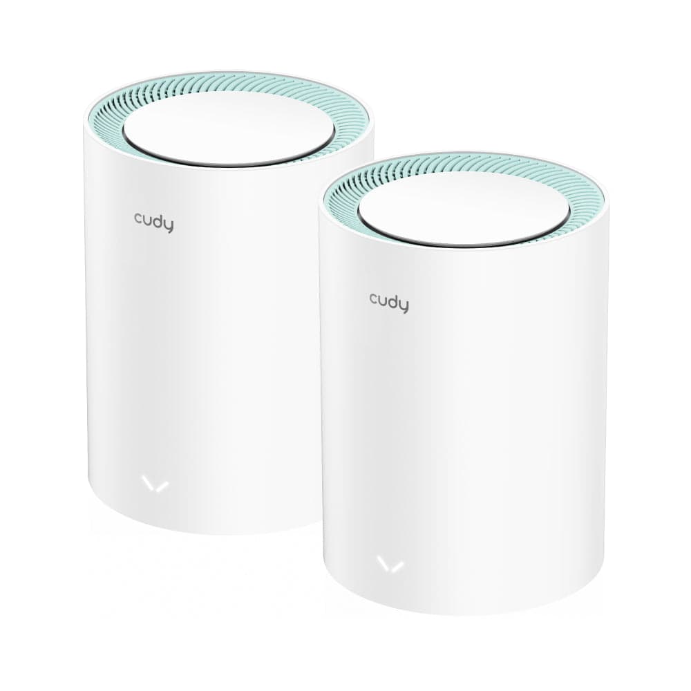Cudy Sistema Mesh M1300 AC1200 Dual-Band WiFi 5 Mesh Gigabit Pack-2