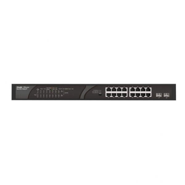 Ruijie Networks Switch Reyee RG-ES118GS-P de 5 Portas 10/100 Mbps