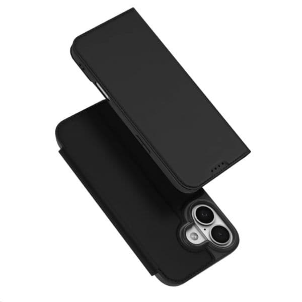Capa para iPhone 17 Dux Ducis Skin Pro Flip Black