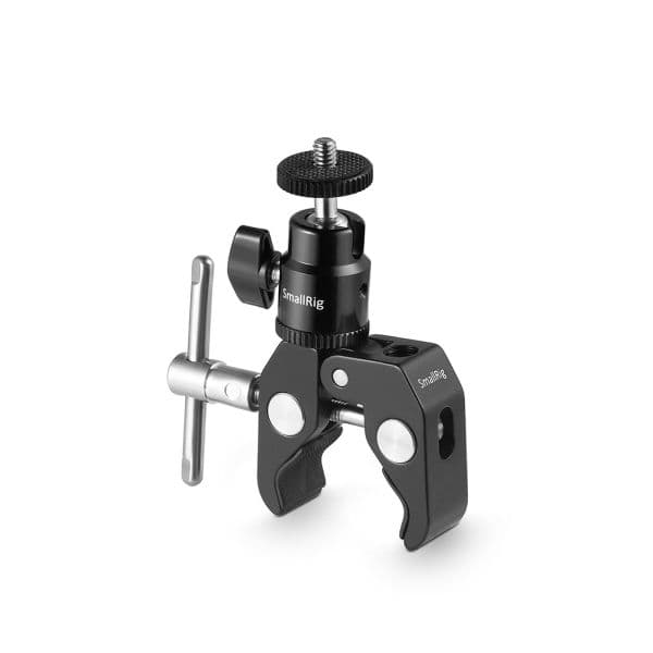 SmallRig 1124 Super Clamp Mount with 1/4" Screw Ball Head - 15279