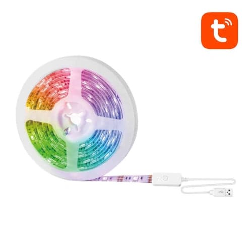 Fita LED RGB WiFi inteligente Gosund SL1 2,8M Tuya
