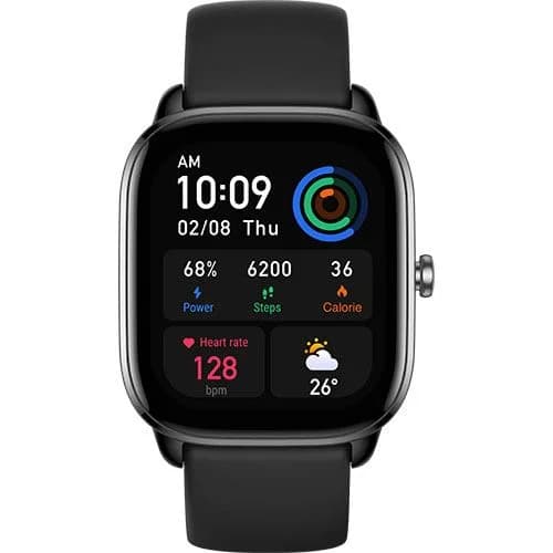 Smartwatch Amazfit GTS 4 Mini - Preto