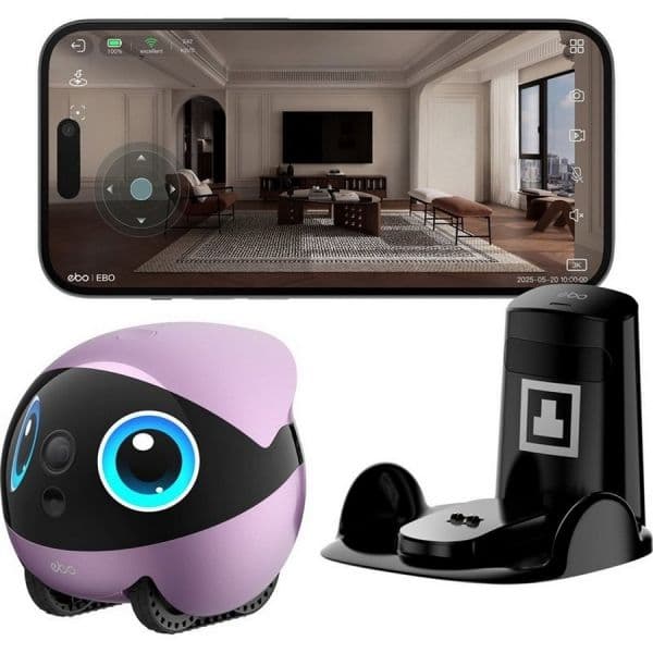 Enabot Robô de Companhia Ebo Air 2 Plus IA Câmara 3K