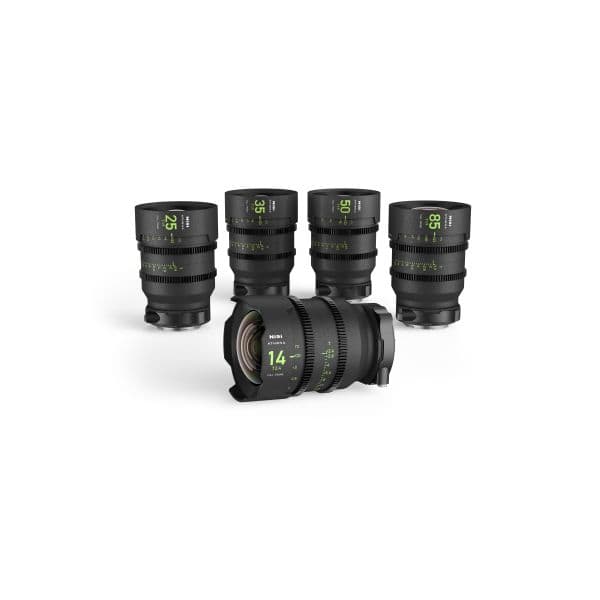 Objetiva NISI Kit de objectivas Cin?ma ATHENA Prime FF Montagem Sony E - NISIFR1000