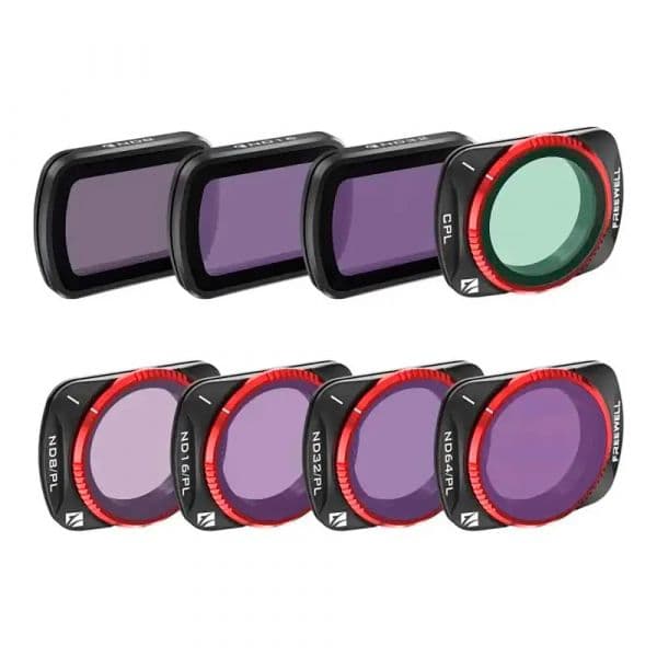 FREEWELL Conjunto de 8 Filtros All-Day para DJI Osmo Pocket 3