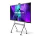 Hisense 75MR6DE ecrã de sinalização Plasma digital 190,5 cm (75") LED Wi-Fi 350 cd/m² 4K Ultra HD Preto Ecrã táctil Android