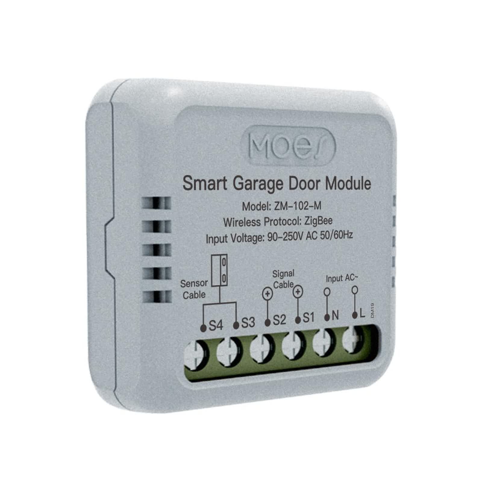 Moes ZM-102-M - Controlador Garagem Zigbee