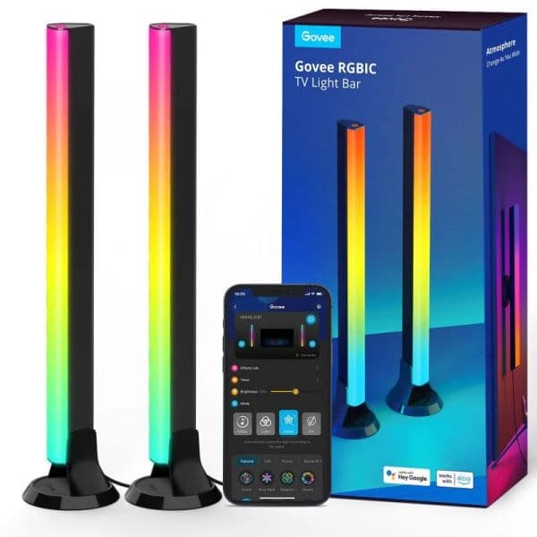 Govee Barras de luz LED RGBIC para TVs de 43"-75"