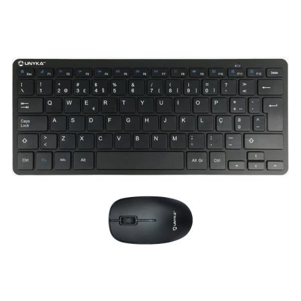 Teclado Unyka + Rato MK288 Pro Black Wireless Layout pt UK505448