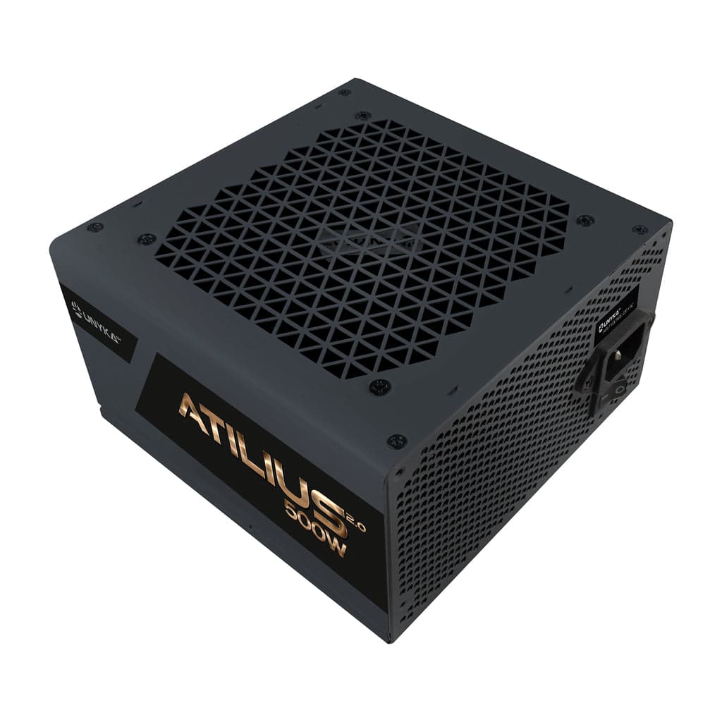 Unykach Atilius 2.0 500W 80 Plus Bronze ATX Preta