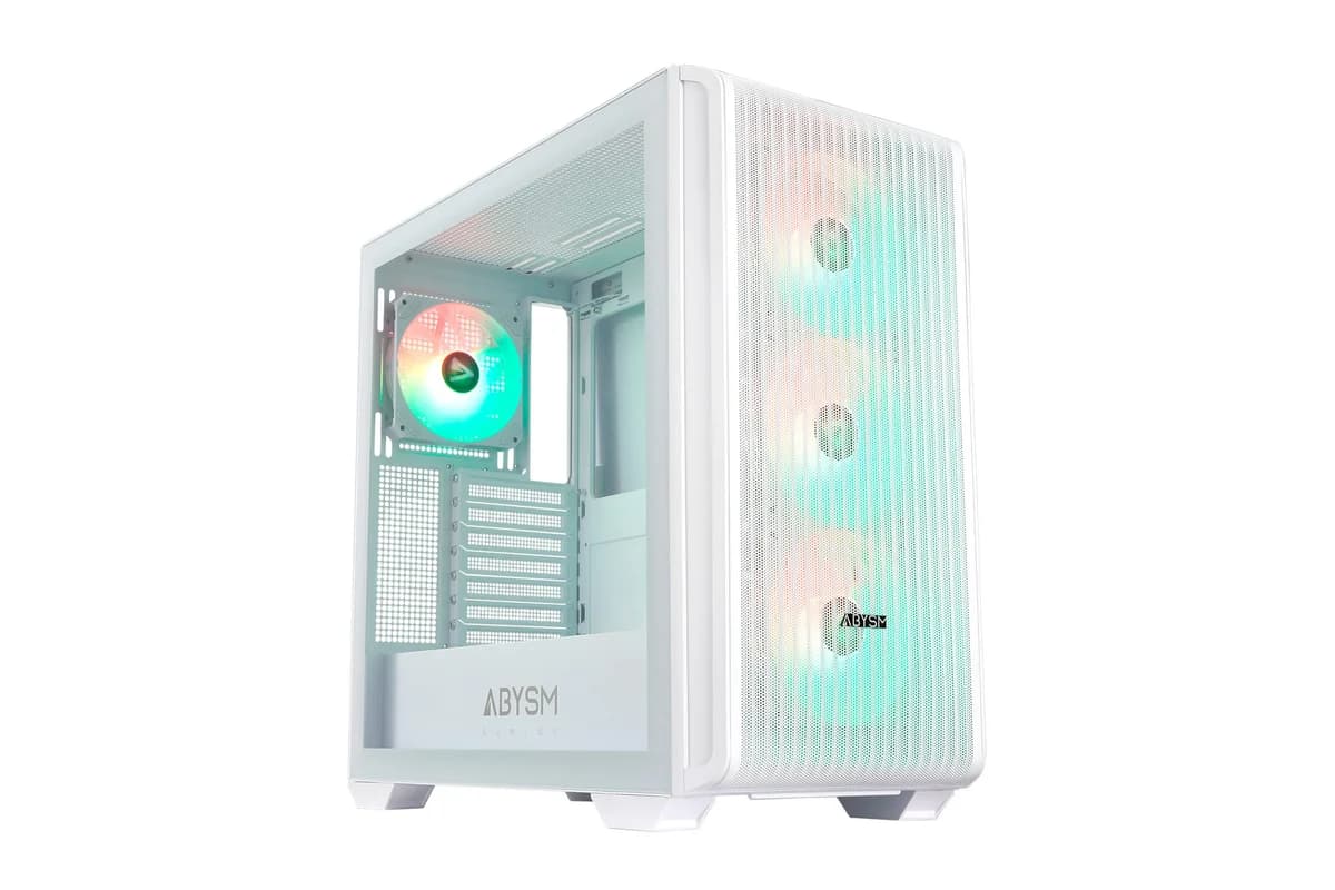 ABYSM AB123013 caixa para computador PC Branco