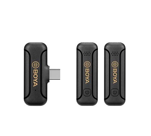 BOYA KIT WIREESS COMPACTO REC+2XTRANS USB-C