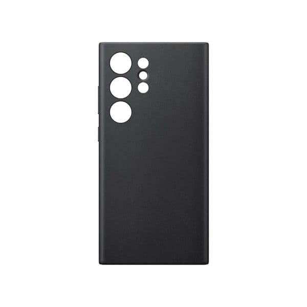 Samsung Capa Leather Vegan para Samsung Galaxy S24 Ultra Black