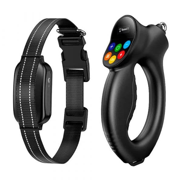 Rojeco Coleira Elétrica de Ombro PD800 Preto