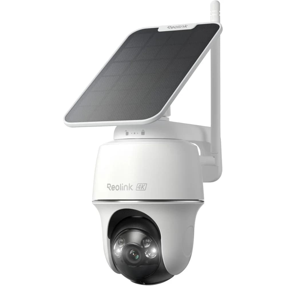 Reolink Camara Autónoma a Bateria c/ Painel Solar Wireless de 8MP e 4K com Focos de Luz - Reolink Argus PT Ultra