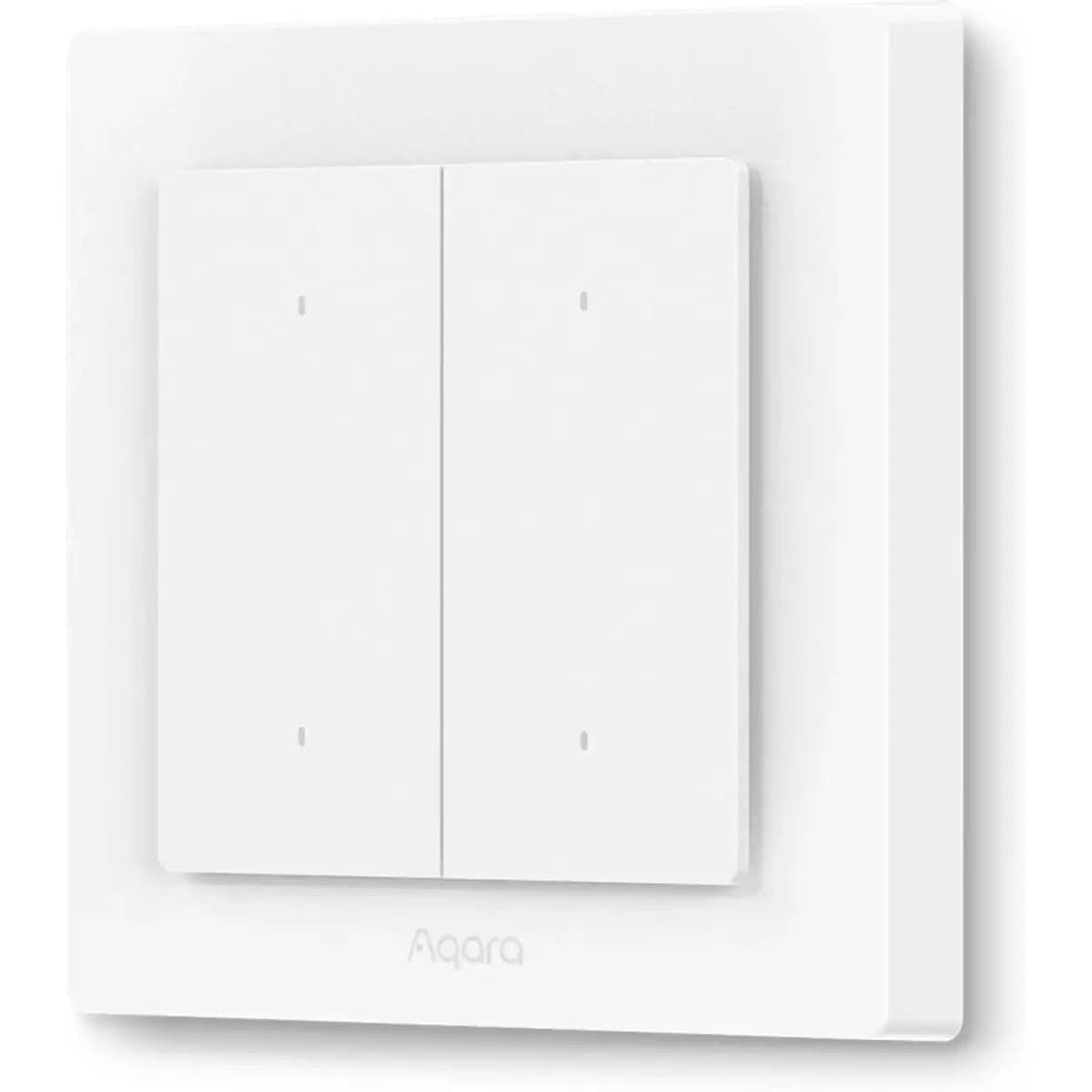 Interruptor Inteligente Aqara H2 EU Zigbee e Thread (4 Botões / 2 Canal) - Com e Sem Neutro - Aqara H2 EU (WS-K08D)