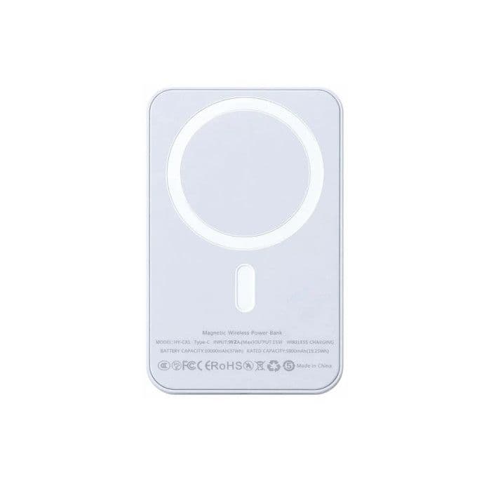 Powerbank InMove c/ Magsafe 10000mah – Branco