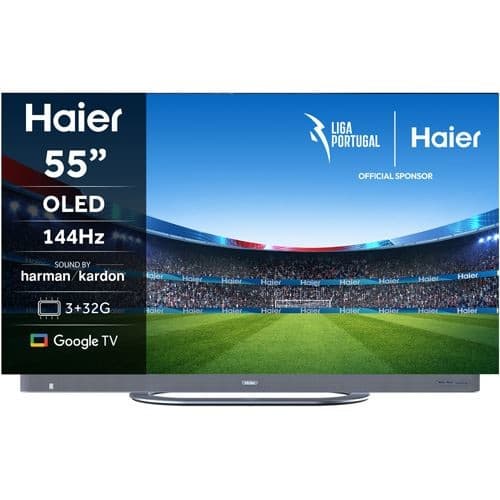 TV Haier 55" H55C95EUX OLED Smart TV Google TV 4K HDR