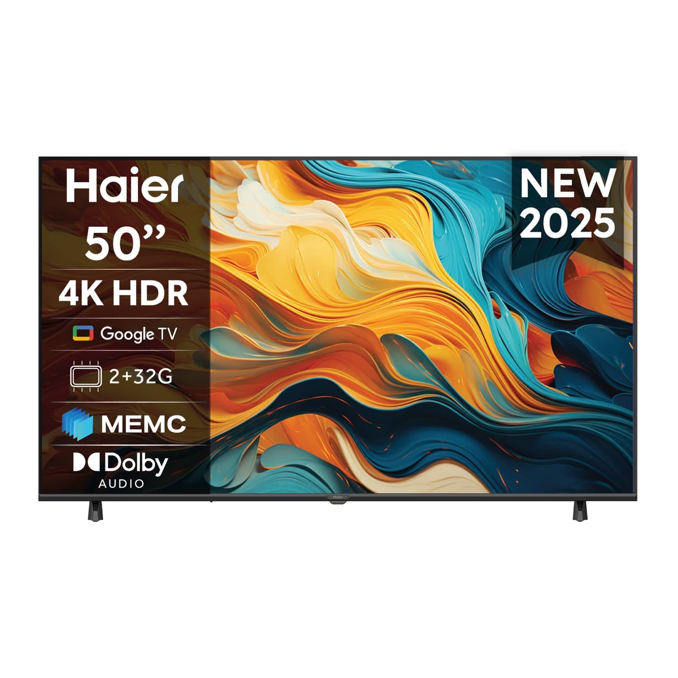 TV Haier K85F (2025) 50" LED UHD 4K HDR Google TV - H50K85FUX