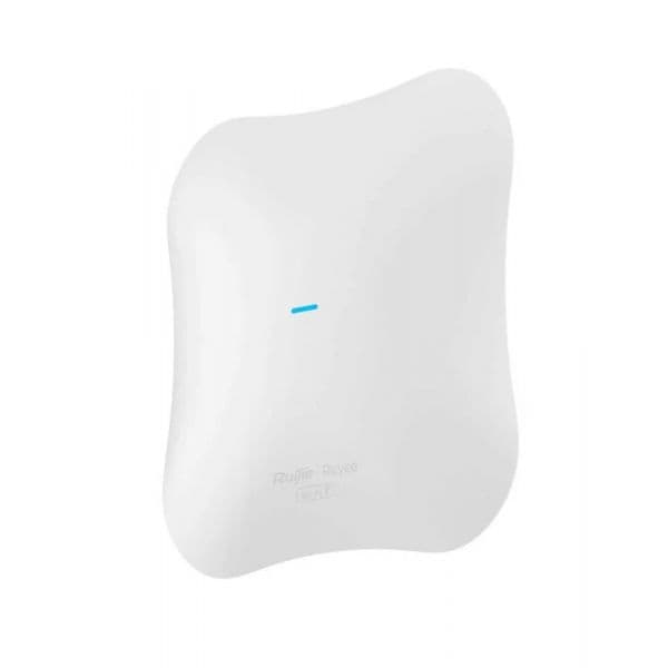 Ponto de acesso Ruijie WiFi 6E/6 com 5011 Mbit/s, MU-MIMO, PoE, 2,5 GbE, branco