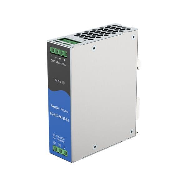 Ruijie Networks RG-NIS-PA120-54 120W Fonte de Alimentação Industrial