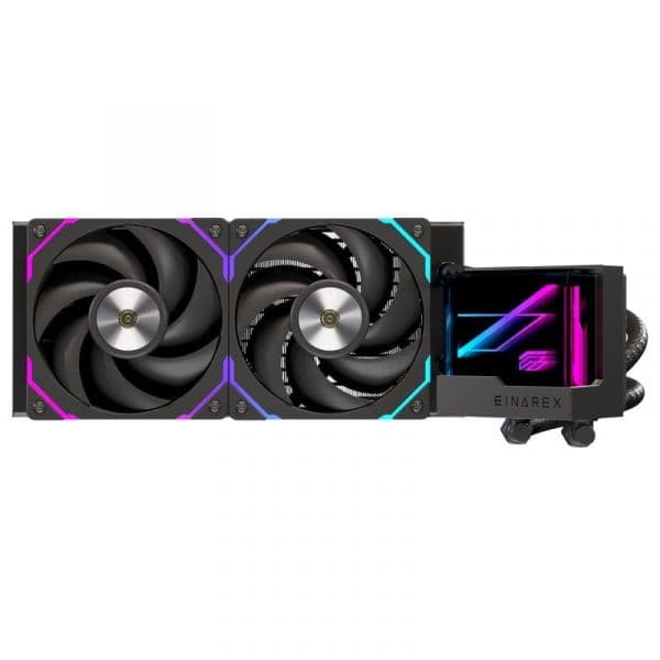 Einarex Vertex 240 RGB 240mm 2 Ventoinhas Espelho Infinity