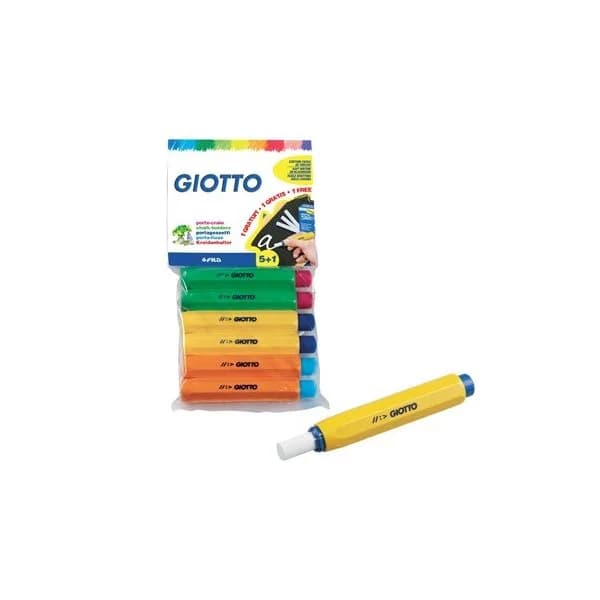 Giotto Pack 5+1 Canetas Porta-giz - 160692300