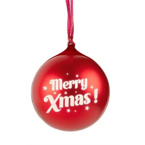 Big Ben Coluna Portátil XMASBALLRED 10W Bluetooth USB-C Vermelho