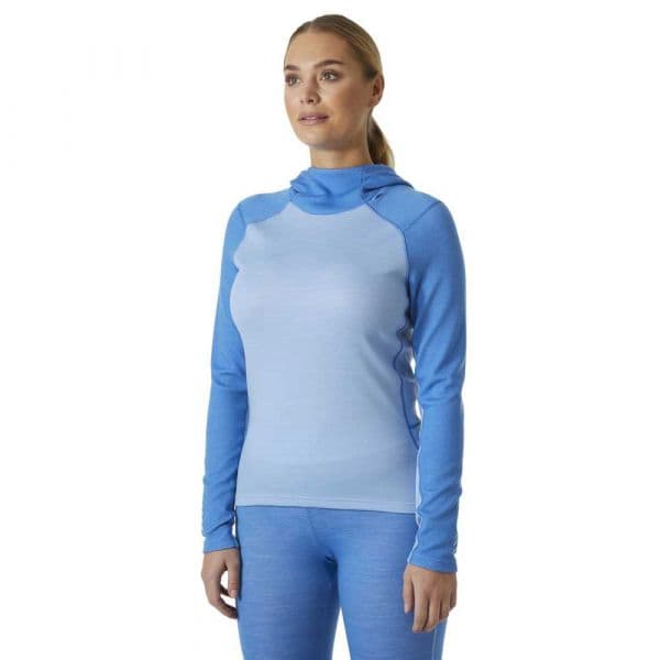 Helly Hansen Lifa Merino Midweight Hoodie Azul XS Mulher
