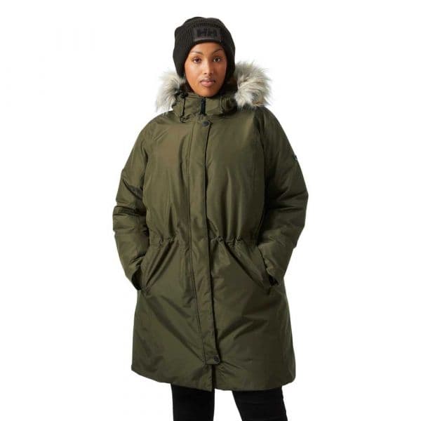 Helly Hansen Senja Plus Parka Verde XL Mulher