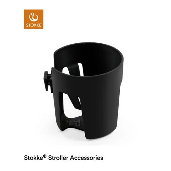 Stokke Base para Copos ® para Carrinho Passeio Preta